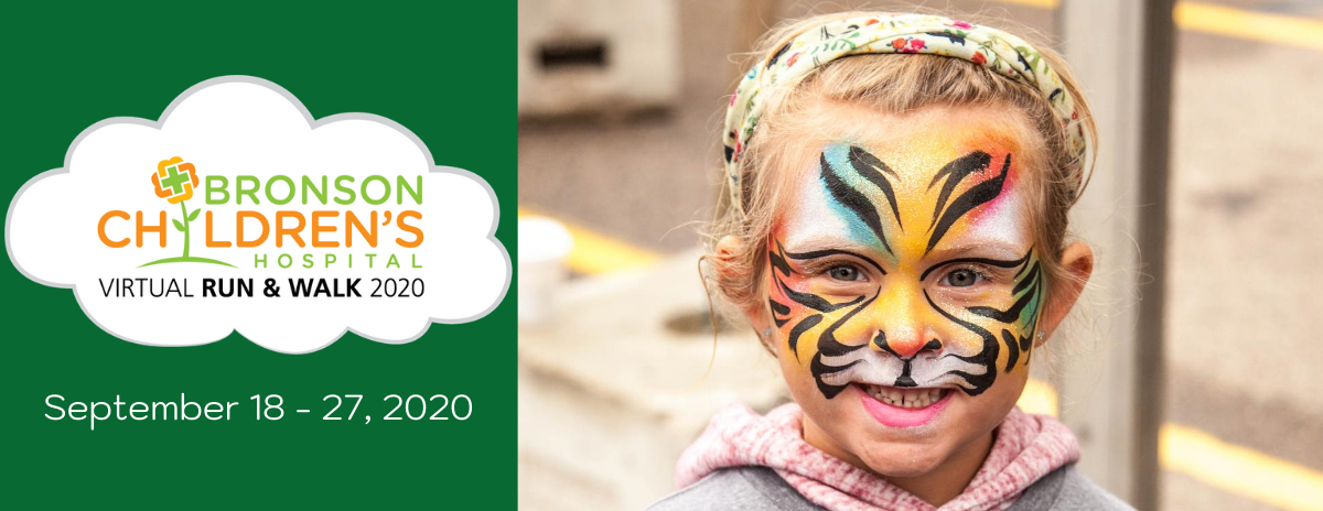 Bronson Children's Hospital Virtual Run & Walk 